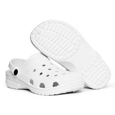 Imagem de Sandalia Babuche Masculino Feminino Unissex Leve Em Eva (BRANCO, BR, Adulto, Numérico, 40)