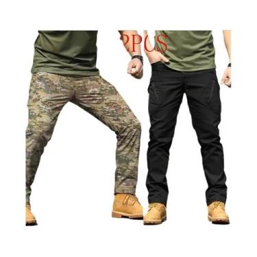 Imagem de Calças Táticas Camufladas Slim Fit Impermeáveis E Respiráveis Para Tre