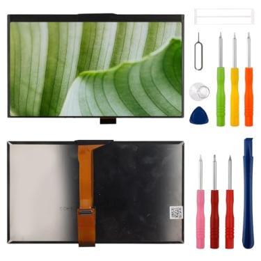 Imagem de SWARK Novo display digital LCD para Autel MaxiDAS DS808 Touch Screen digitalizador substituição com kit de ferramentas de reparo atualizado - preto