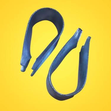 Imagem de Protetor de Punho | Acessórios Rede de Descanso e Dormir | Aço Zincado | (Padrão Universal - 2 Unidades) | 5 PONTOS@