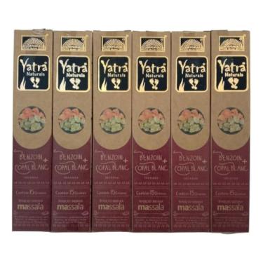 Imagem de Incenso Parimal Naturals Yatra Benjoim + Copal Branco 6cxs.