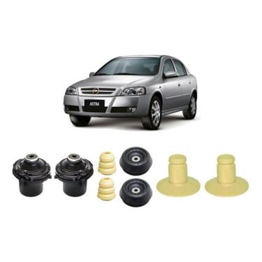 Imagem de 2 Kit Batente Coxim Dianteiro Traseiro Astra 1999 2000 2001