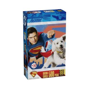 Imagem de Quebra-cabeça 500 peças Superman Grow - 04926