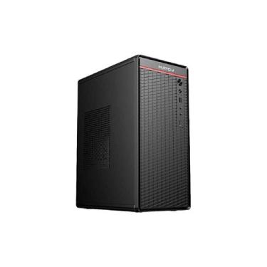 Imagem de Gabinete Office HAYOM GB1751, Mid Tower, Sem FANs, Preto - GB.17.10.51