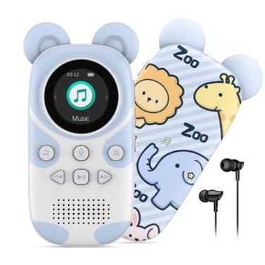 Imagem de Leitor de MP3 RUIZU Cartoon Zoo 64GB Bluetooth para crianças com SD 12
