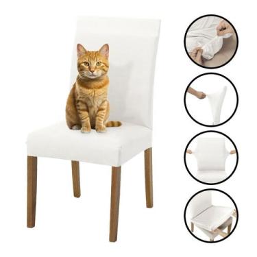 Imagem de Jogo de Capa de Cadeira Várias Cores e Peças - Lenharo Enxovais, Branc