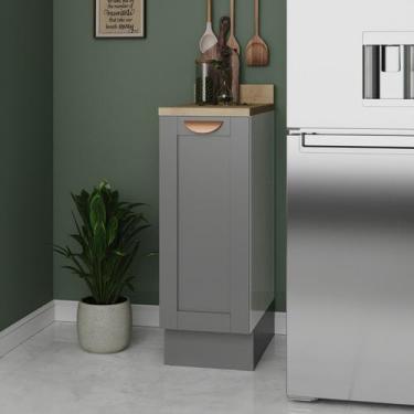 Imagem de Balcão 1 Porta 30cm com Tampo Arizona CabeCasa MadeiraOriginals - Cabe