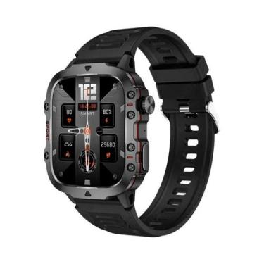 Imagem de Relógio Inteligente Militar Masculino Resistente LIGE 2025 Com Chamada