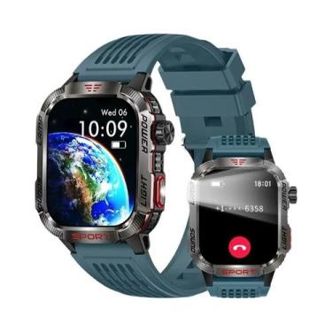 Imagem de Relógio Inteligente Militar À Prova D'Água Para Homens Com GPS Android