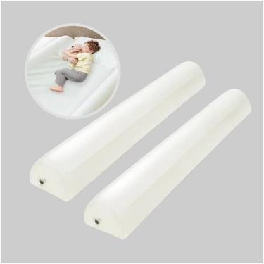 Imagem de Trilhos de cama infláveis USHMA para crianças pequenas pacote com 2 Tr