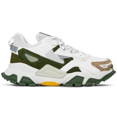 Imagem de Tênis Qix Trek Unissex  Branco Verde, Branco, 41