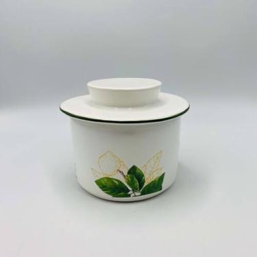 Imagem de Manteigueira Francesa Bergamota c/ Filete Verde Masterchef 14x11cm- Sc