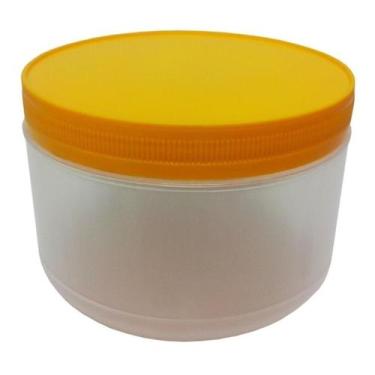 Imagem de 90 Pote Plástico de Mel Com Tampa Rosca 210ml - AAZ, Translúcido/Amare