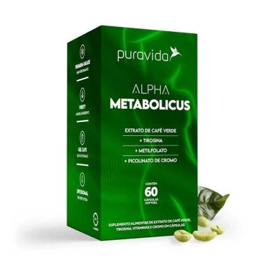 Imagem de Alpha Metabolicus Puravida 60 cápsulas-Unissex