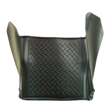 Imagem de Husky Liners Weatherbeater Series | Revestimento de piso central - Preto | 83241 | Serve para Chevrolet Silverado/GMC Sierra 1500, 2015-2019 Silverado/Sierra 2500/3500 HD cabine padrão 1 peça