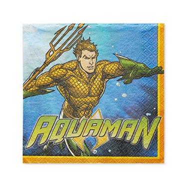 Imagem de Aquaman Lunch Napkins, 16-Count
