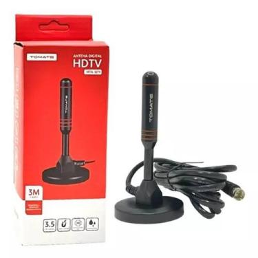 Imagem de Antena Digital para TV 3M 3.5dBi à Prova d'Água - Tomate MTA-3011