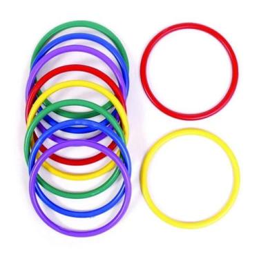 Imagem de Kit Argola para Brincadeira - 10 Unidades para Festa Junina - no-brand
