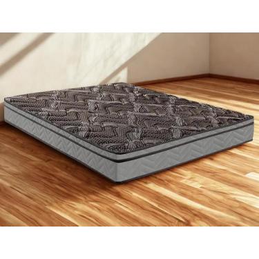 Imagem de Colchao Casal D28 Conforto Firme 1,38x1,88x0,17m Paropas Cinza e Preto