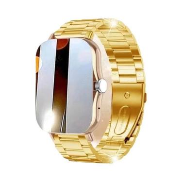 Imagem de Relógio Inteligente Feminino NFC Com Tela AMOLED De 1.83", Chamadas, M