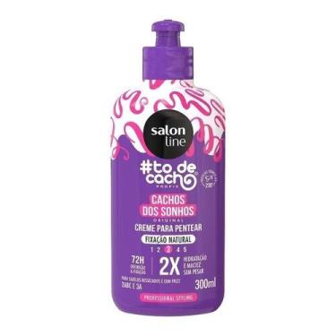 Imagem de Creme Para Pentear todecacho Cachos dos Sonhos 300ml Salon Line, Rotin