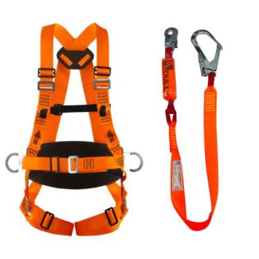 Imagem de Kit Segurança Altura Dully  Cinto DLT-028A + Talabarte DLTABS-01