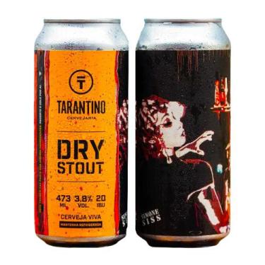 Imagem de Cerveja Tarantino Dry Stout 473ml Lata 3,8%