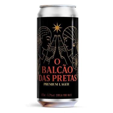 Imagem de Cerveja O Balcão das Pretas Lager 473ml Puro Malte - Dádiva
