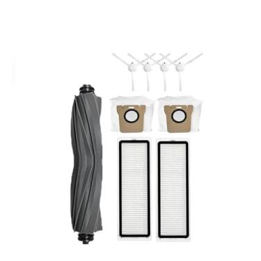 Imagem de Compatible With XMI Robot Vacuum X10+ X10 Plus B101GL Spare Parts Accessories Main Side Brush Hepa Filter Dust Bag Rag Mop Stand Dust Box(Navy Blue)