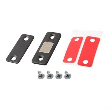 Imagem de Fechaduras magnéticas de aço inoxidável para porta deslizante, janela, cozinha, armário, armário, fecho de porta