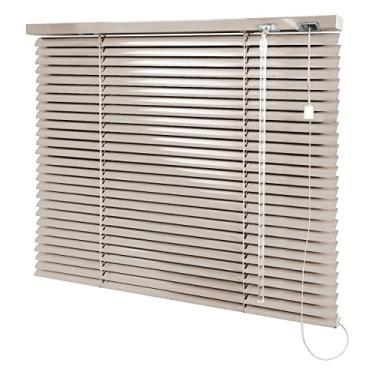 Imagem de Persiana Horizontal Bege - 1,20m larg x 1,60m alt - Alumínio 25mm - Persianet