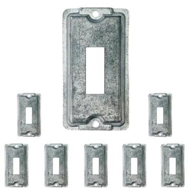 Imagem de 8 Tampa Condulete Fixo 1 Polegada Alumínio 1 Tecla Sieg