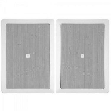 Imagem de Arandela Retangular 6´´ Two Way 25w Rms Ambientare 6w21rt Branca Jbl - Par / 2