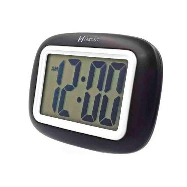 Imagem de Relógio Despertador HERWEG Digital Preto 2976-034