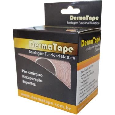 Imagem de Bandagem Elástica Adesiva Funcional Kinesio Derma Tape Bege