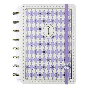 Imagem de Caderno Inteligente A5 Isa Akkari Purple Key 80 Folhas CIA52367 - CI