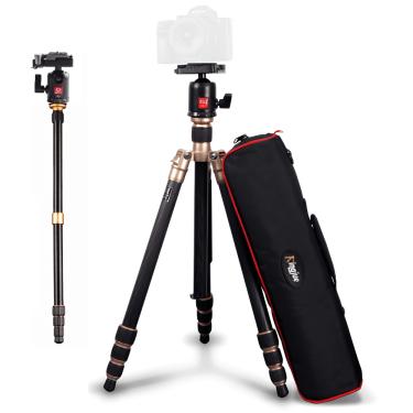 Imagem de Tripé Monopé Kingjoy AC-258 Alumínio com Cabeça Ball Head QB-00T até 10kg