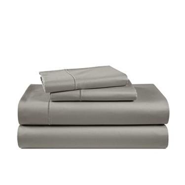 Imagem de LANE LINEN Jogo de lençol Queen 100% algodão egípcio – macio e confortável, sem bolinhas, resistente ao desbotamento, certificado Oeko-Tex, produzido de forma sustentável, lençóis de cama com bolso