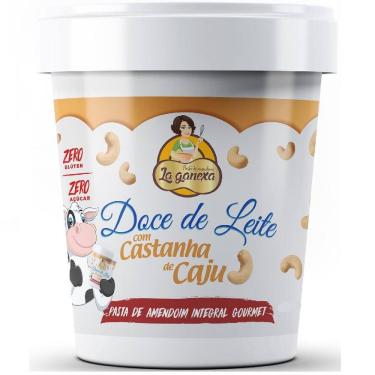 Imagem de Pasta de Amendoim Doce de Leite - La Ganexa 1kg | Sem Glúten