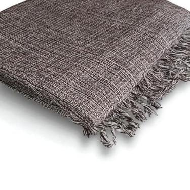 Imagem de Manta Para Sofá Retrátil Luxo Capa Para Sofá 210 x 120 cm(Cinza Mesclado)