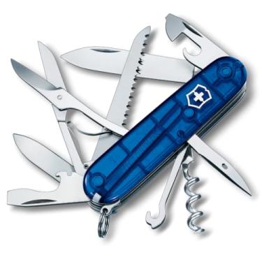 Imagem de Canivete Victorinox Huntsman, Azul Translúcido, 15 funções