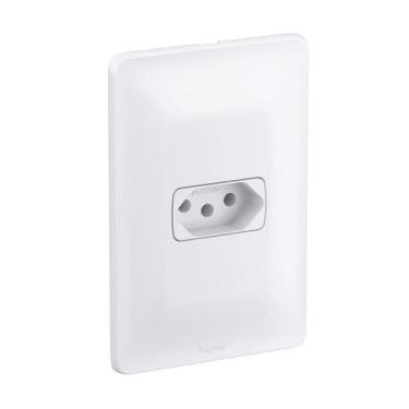 Imagem de Conjunto Tomada 20A 2p+T 4x2 Branca 680120 Pial Zeffia - Pial Legrand