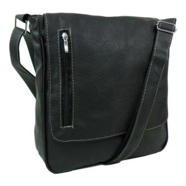 Imagem de Bolsa Carteiro Pasta Transversal Tiracolo Masculino Feminino  - CDP, P