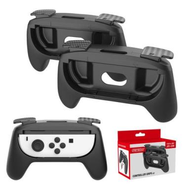 Imagem de 2 Grip Suporte De Controle Para Nintendo Switch 2 Joy-con Preto - PGTE
