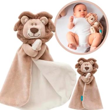 Imagem de Naninha Para Bebê Leão Antialérgica Pelúcia BUBA