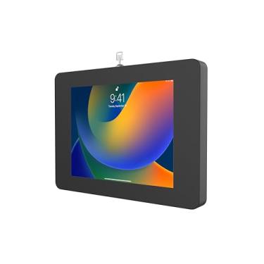 Imagem de Suporte de parede para iPad com trava - CTA Antifurto Pequeno Bloqueio para Tablet com Bloqueio de Chave e Roteamento de Cabo Interior para iPad Mini 1, 2, 3, 4, 5, 6, Samsung Tab A 20.3 cm, Lenovo