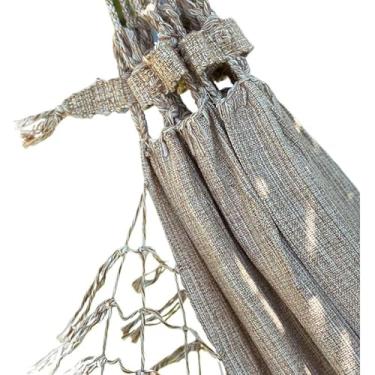 Imagem de REDE DE DESCANSO CASAL GRANDE (Caramelo com cru)