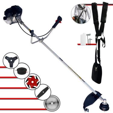 Imagem de Roçadeira Robusta Toyama Rt43lb25a Com Carretel + 4 Lâminas