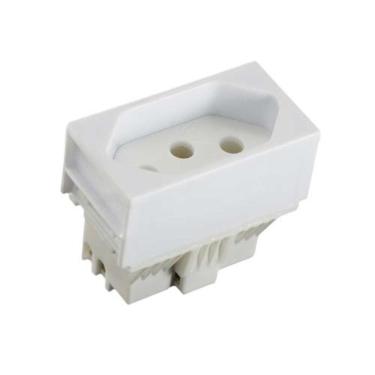 Imagem de Módulo Tomada 10a - Linha Slim - Ilumi