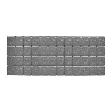 Imagem de MUQIDA 48 peças de pesos de roda com adesivo de 1/113.4 g, pesos de roda de equilíbrio de pneu de 7,1 g com adesivo forte, caixa de tira de peso de pneu de perfil baixo tipo EasyPeel para carro